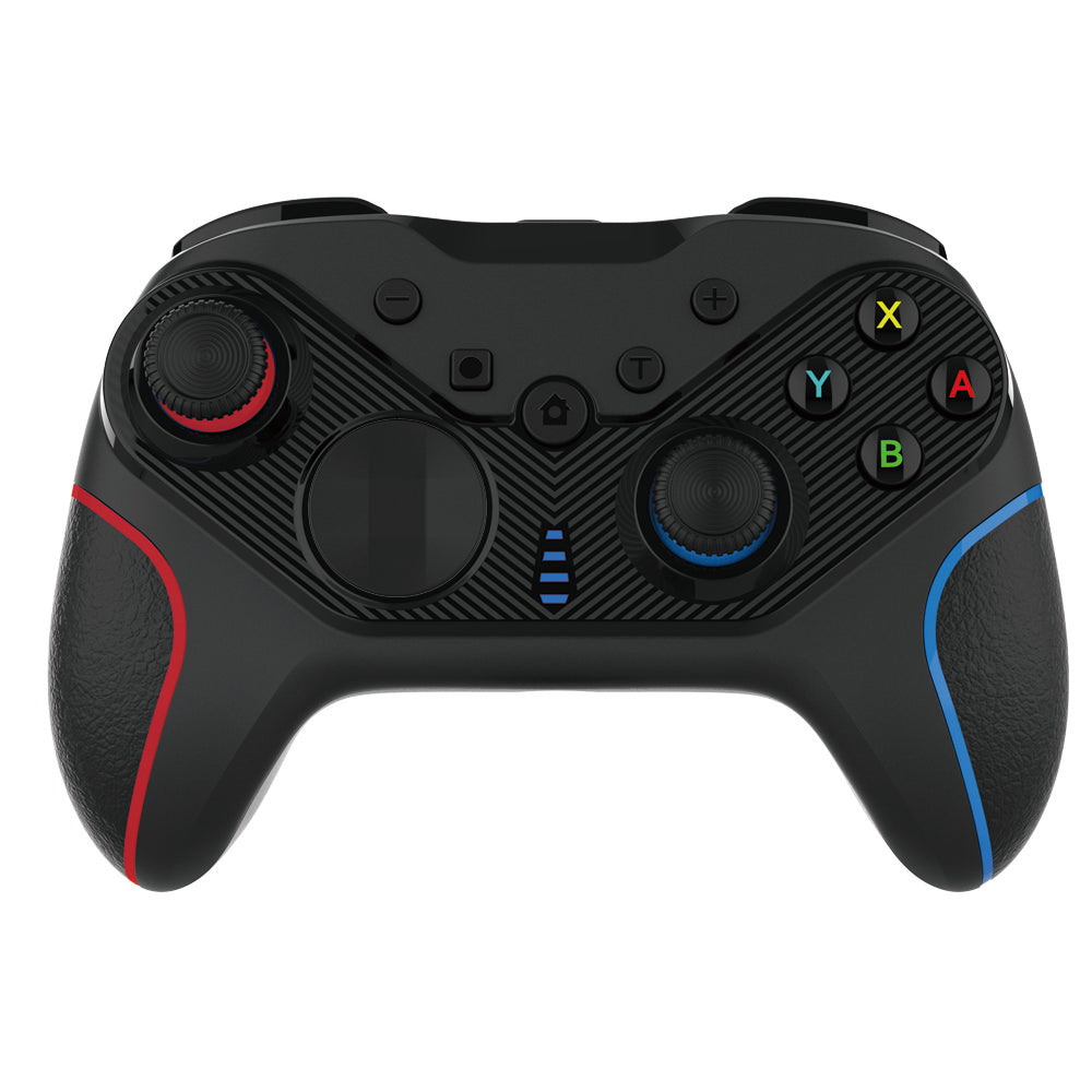 S818 BT 4.0 Wireless Gaming Controller Joystick Programmable 6-Axis Game Handle for Nintendo Switch/iOS/Android Left Red Right Blue S818 BT 4.0 Wireless Gaming Controller Joystick Programmable 6-Axis Game Handle for Nintendo Switch/iOS/Android Left Red Right Blue